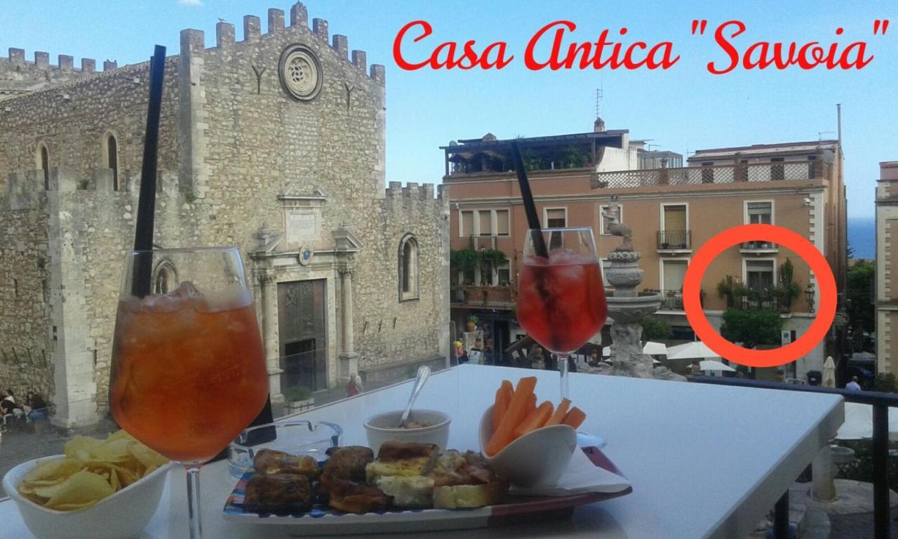 Casa Antica Savoia Lägenhet Taormina Exteriör bild